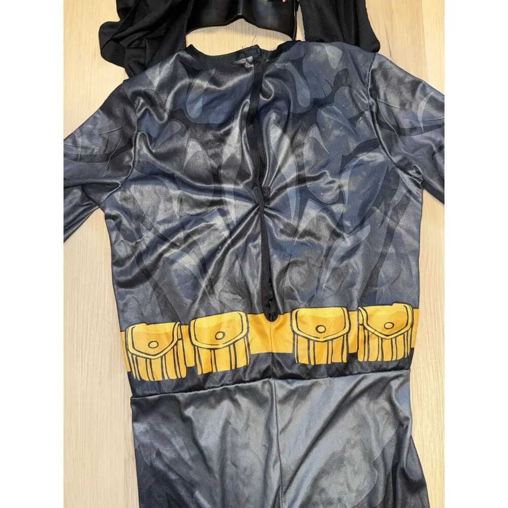Kids Batman Costume with Mask and Cape Size Small
